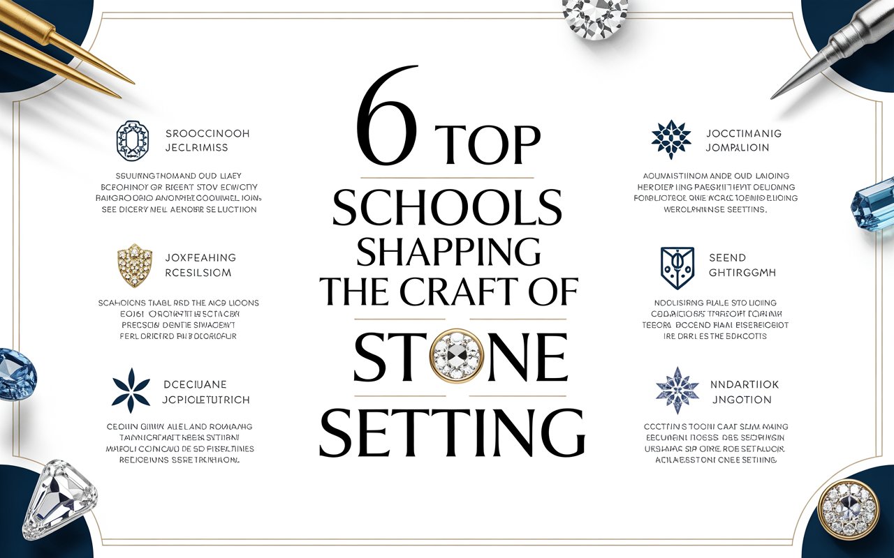 6 top schools shaping the craft of stone setting