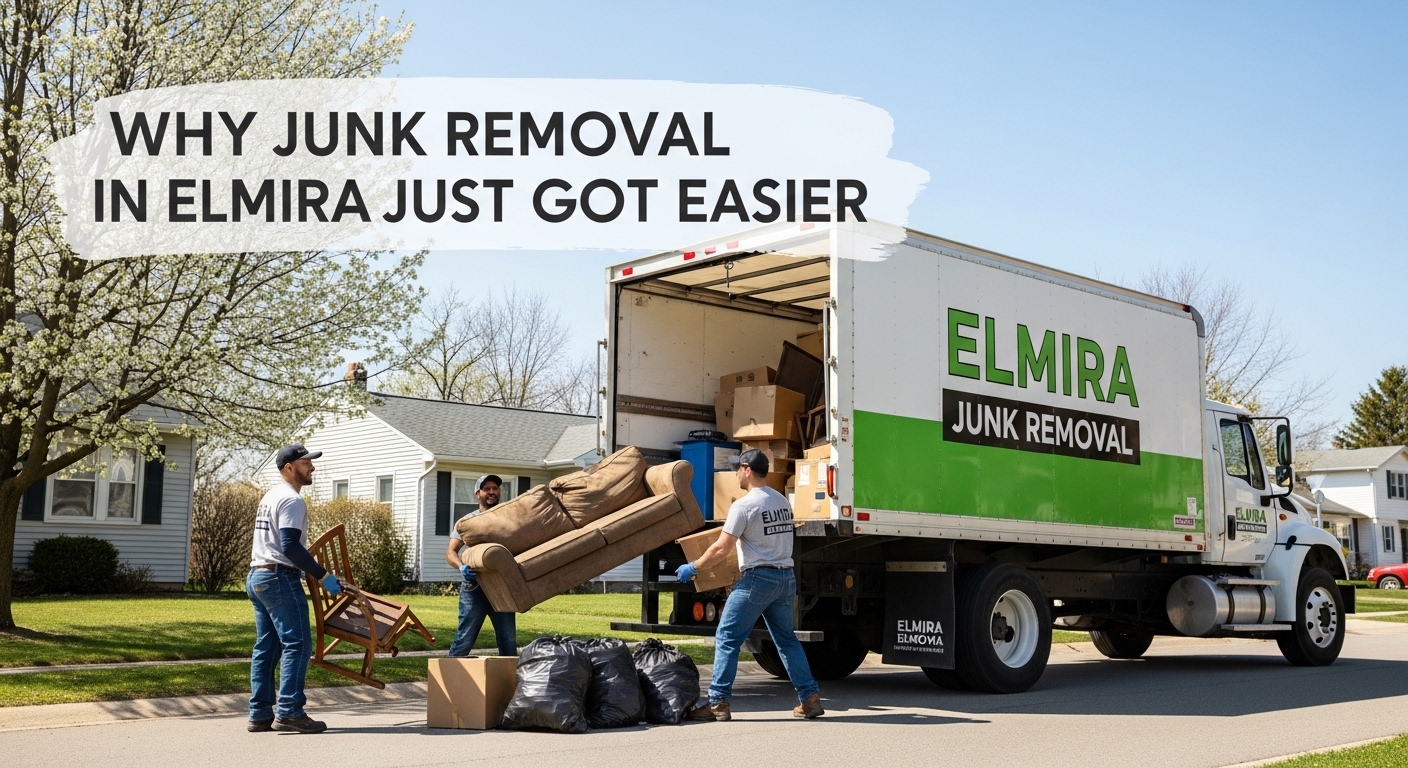 Why Junk Removal in Elmira Just Got Easier